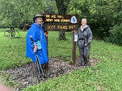 Ruth Bennett McDougal Dorrough; Judy Geisler; IAT; Ice Age Trail; West Bend Segment, WI